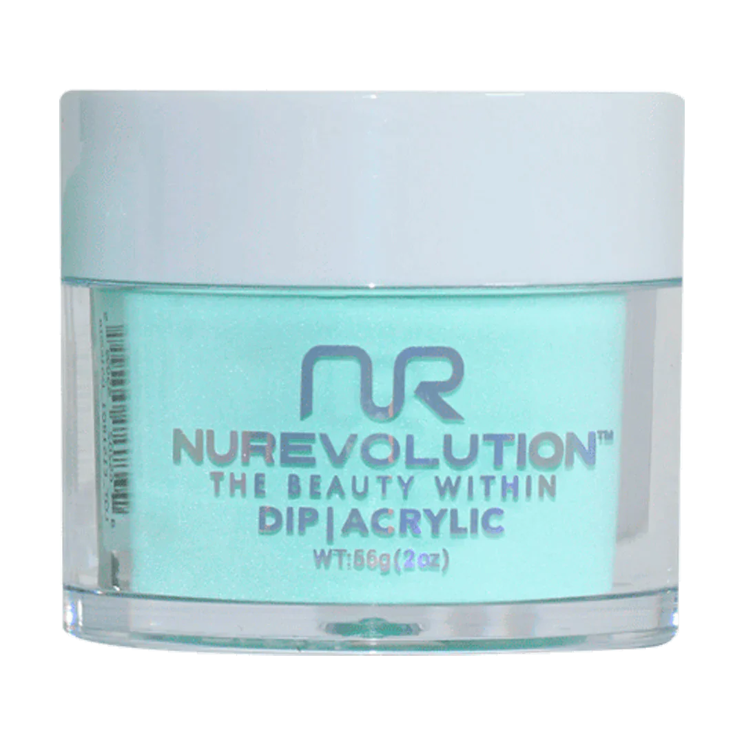 NuRevolution Trio Dip/Acrylic Powder 099 Cool Mint