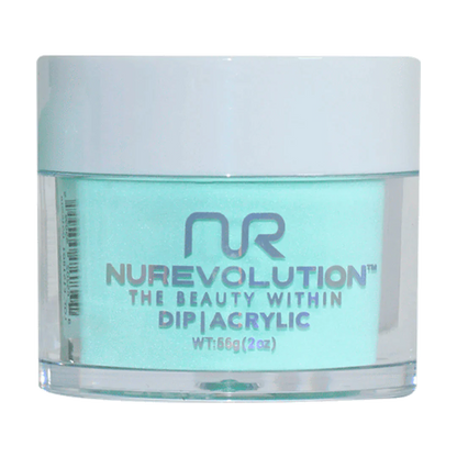 NuRevolution Trio Dip/Acrylic Powder 099 Cool Mint