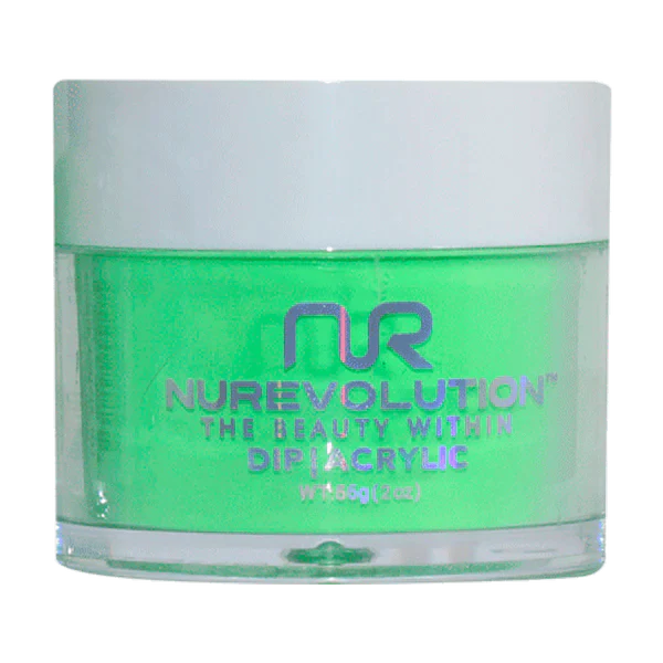 NuRevolution Trio Dip/Acrylic Powder 101 Kiwi Splash