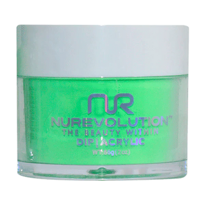 NuRevolution Trio Dip/Acrylic Powder 101 Kiwi Splash