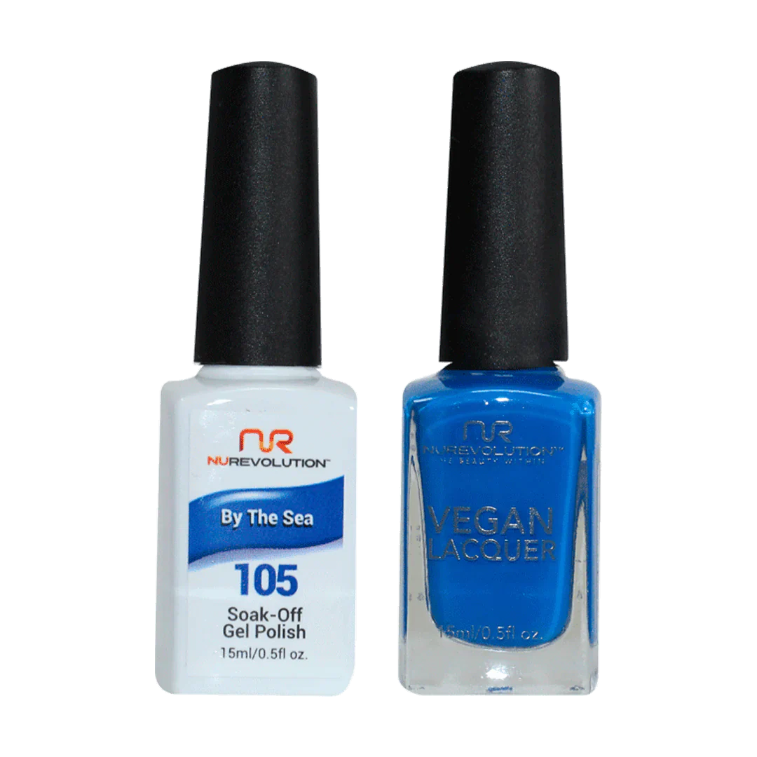 NuRevolution Trio Duo Gel &amp; Lacquer 105 By The Sea