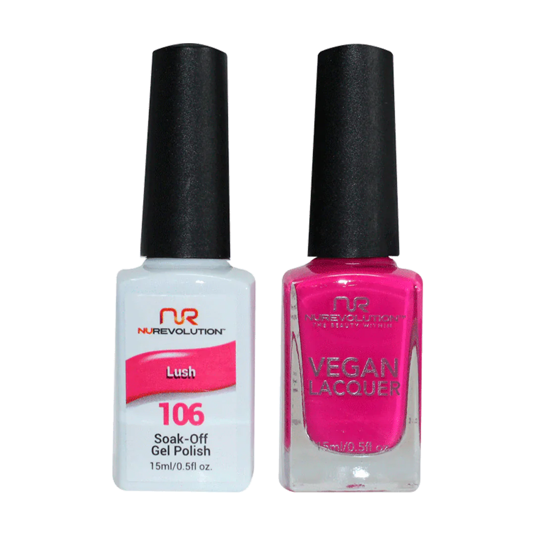 NuRevolution Trio Duo Gel &amp; Lacquer 106 Lush