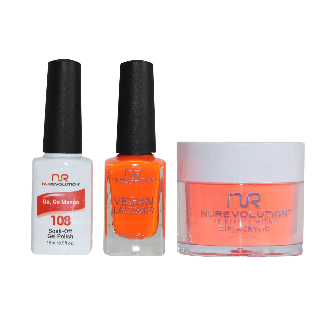 NuRevolution Trio set 108 Go, Go Mango