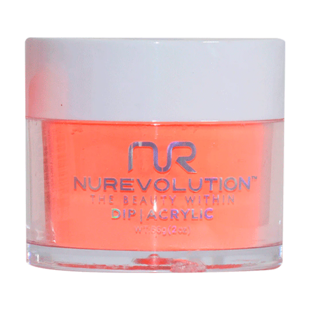 NuRevolution Trio Dip/Acrylic Powder 108 Go, Go Mango