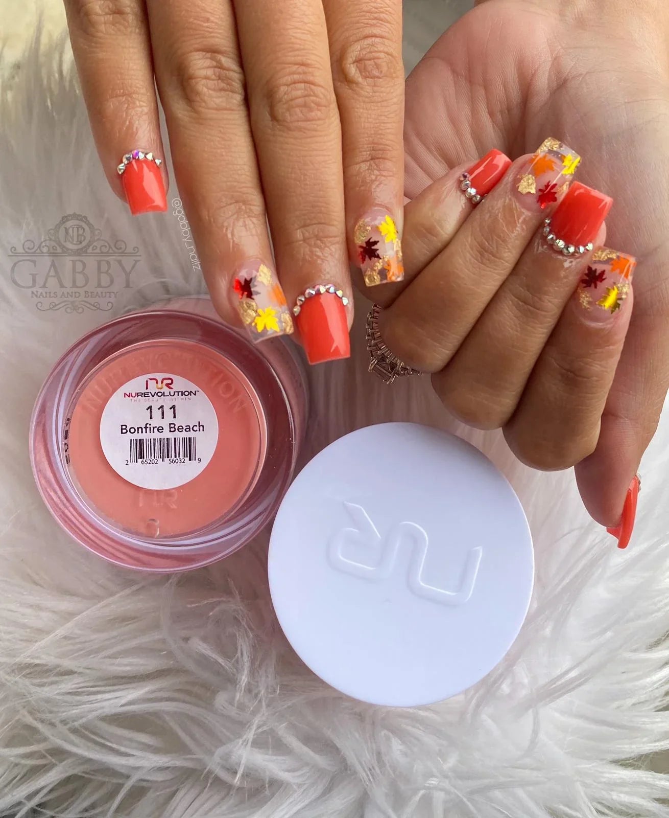 NuRevolution Trio Dip/Acrylic Powder 111 Bonfire Beach