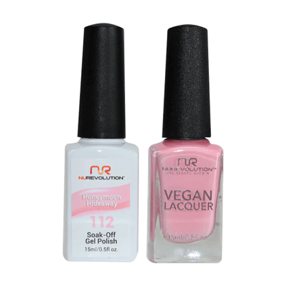 NuRevolution Trio Duo Gel &amp; Lacquer 112 Honeymoon Hideaway