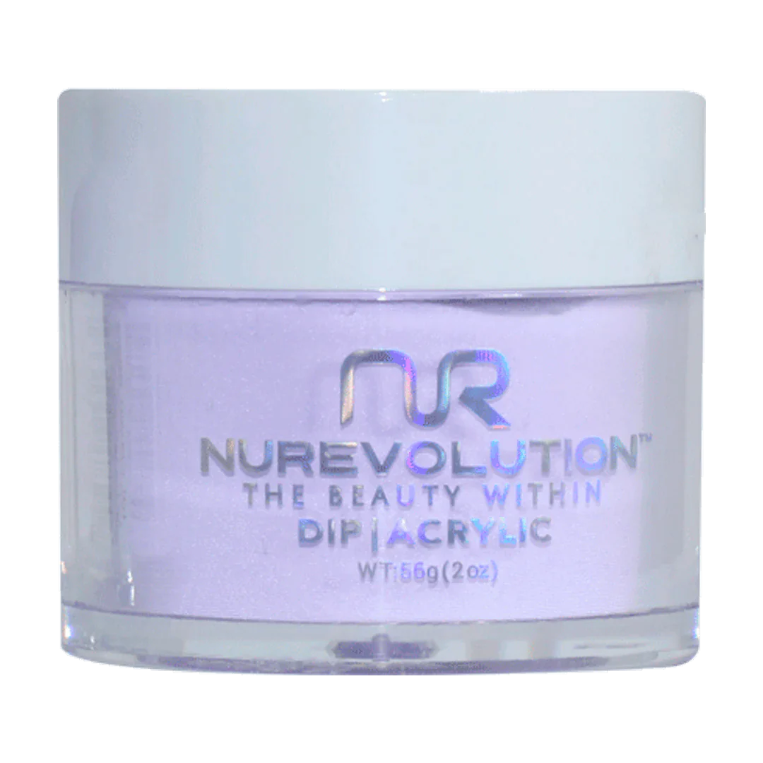 NuRevolution Trio Dip/Acrylic Powder 113 Lavender Cotton