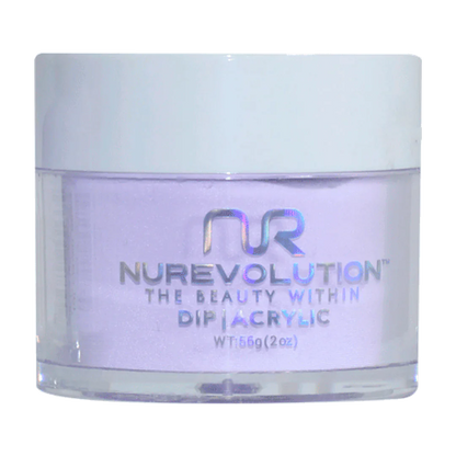 NuRevolution Trio Dip/Acrylic Powder 113 Lavender Cotton