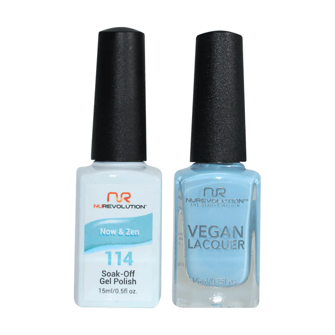 NuRevolution Trio Duo Gel &amp; Lacquer 114 Now &amp; Zen