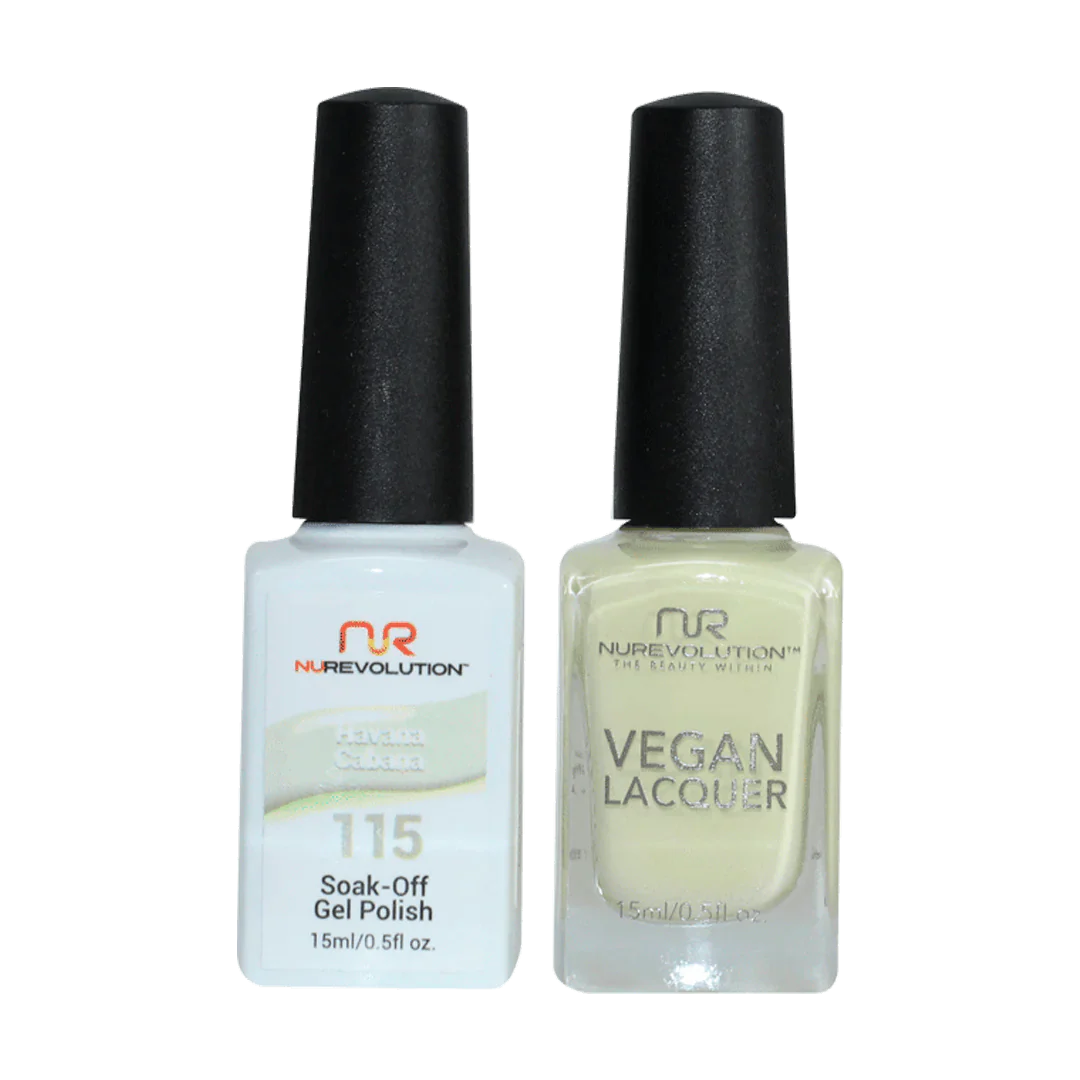 NuRevolution Trio Duo Gel &amp; Lacquer 115 Havana Cabana