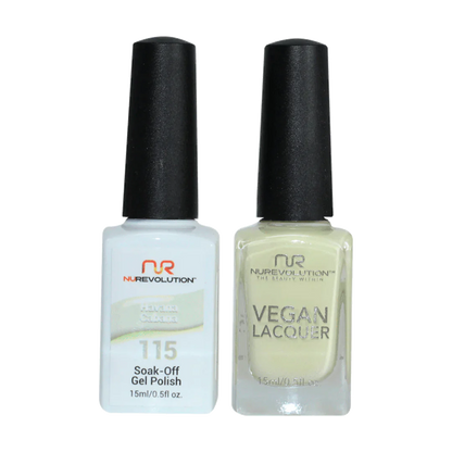 NuRevolution Trio Duo Gel &amp; Lacquer 115 Havana Cabana