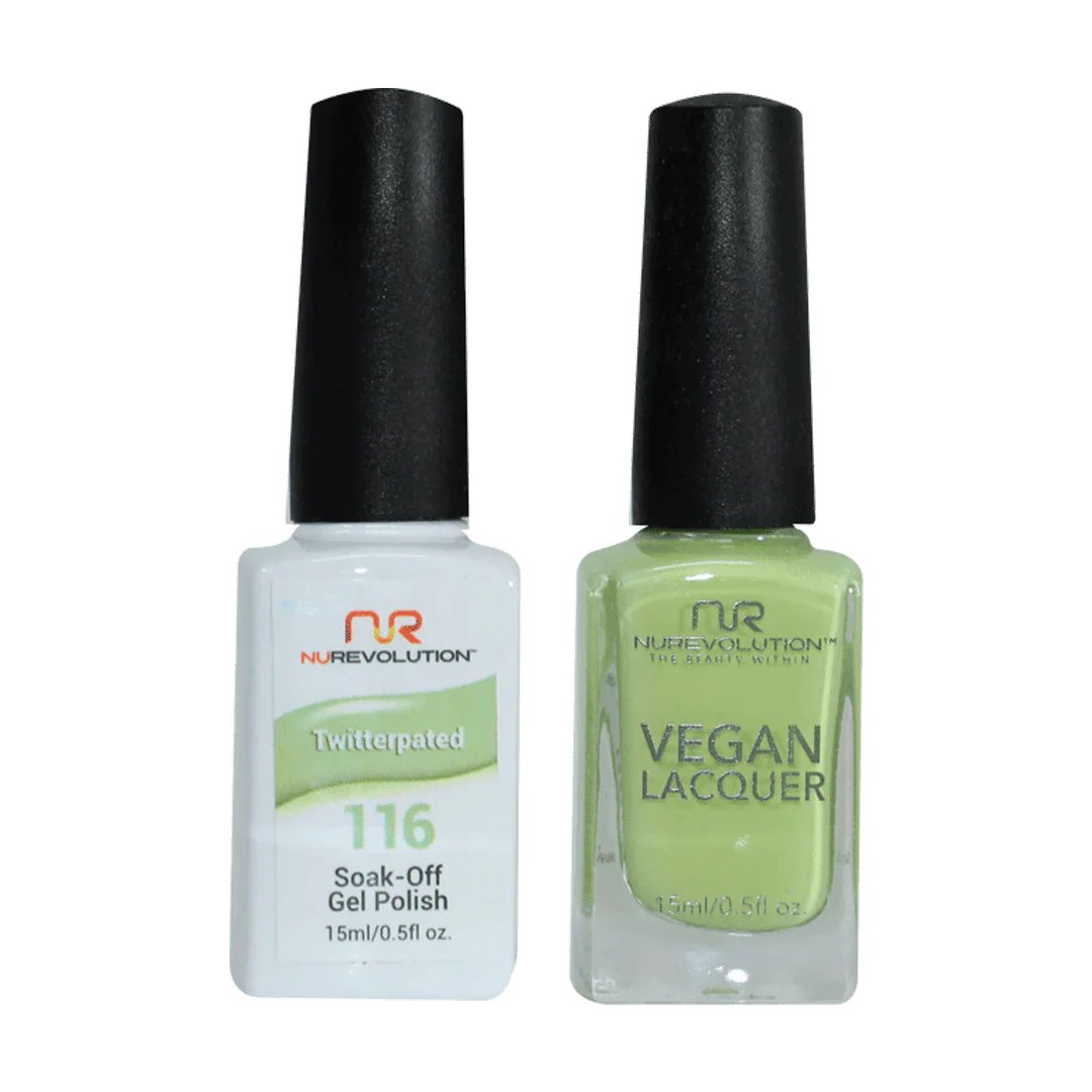 NuRevolution Trio Duo Gel &amp; Lacquer 116 Twitterpated