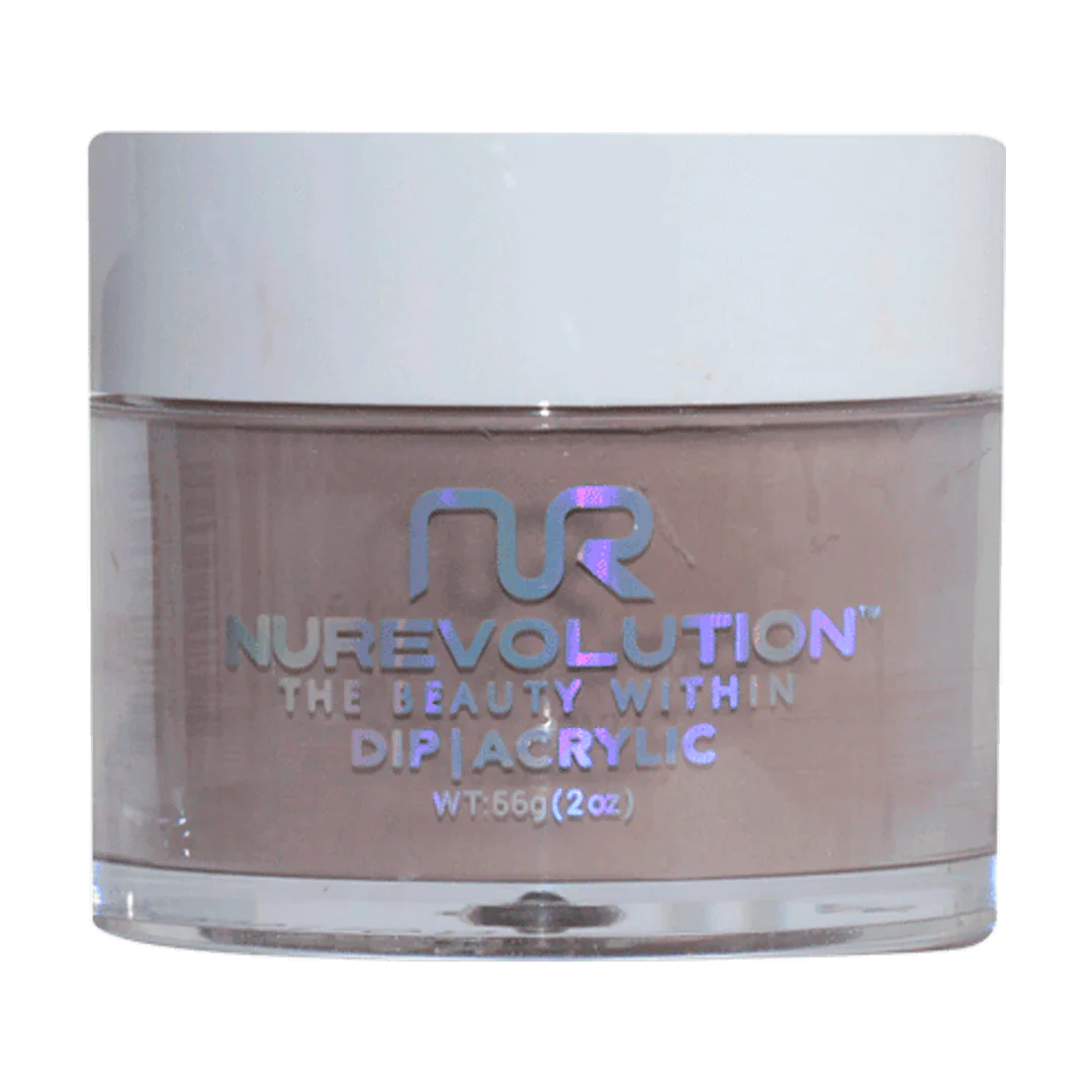 NuRevolution Trio Dip/Acrylic Powder 120 Chocolada