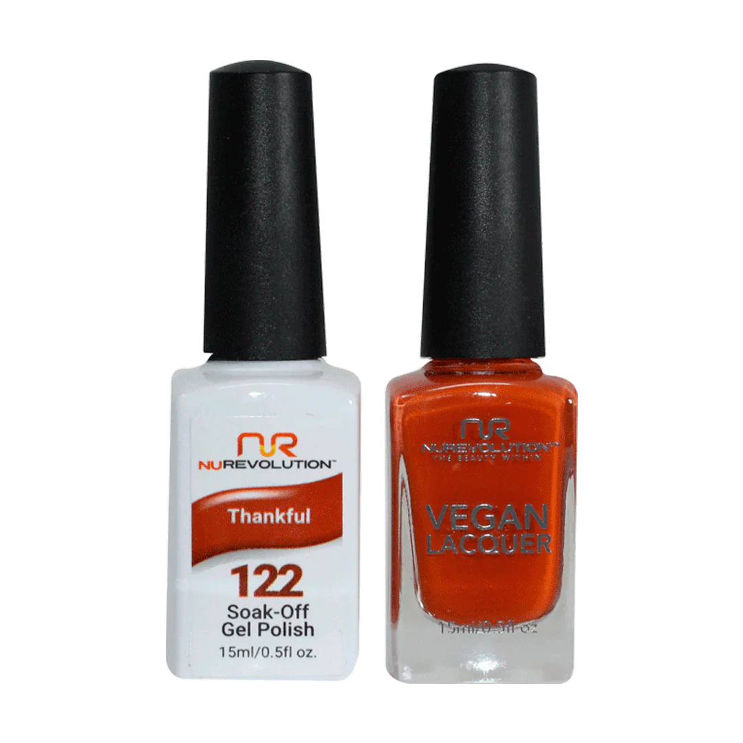 NuRevolution Trio Duo Gel &amp; Lacquer 122 Thankful