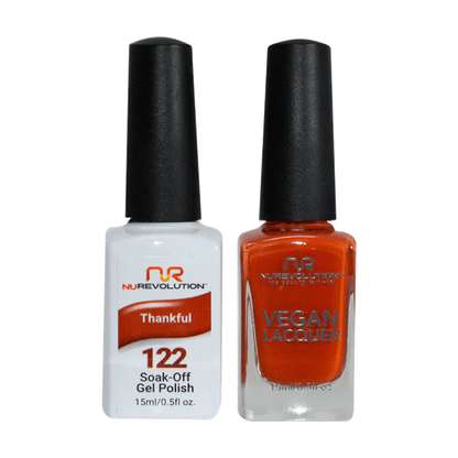 NuRevolution Trio Duo Gel &amp; Lacquer 122 Thankful