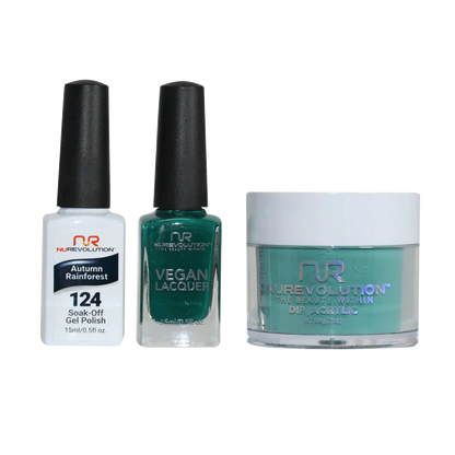 NuRevolution Trio set 124 Autumn Rainforest