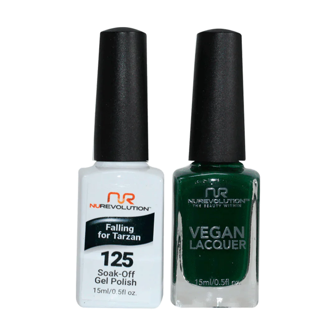 NuRevolution Trio Duo Gel &amp; Lacquer 125 Falling of Tarzan