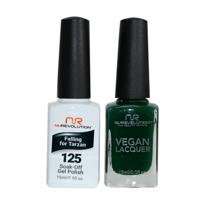 NuRevolution Trio Duo Gel &amp; Lacquer 125 Falling of Tarzan