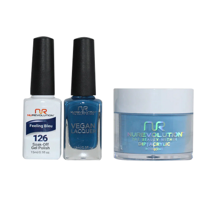 NuRevolution Trio set 126 Feeling Blue