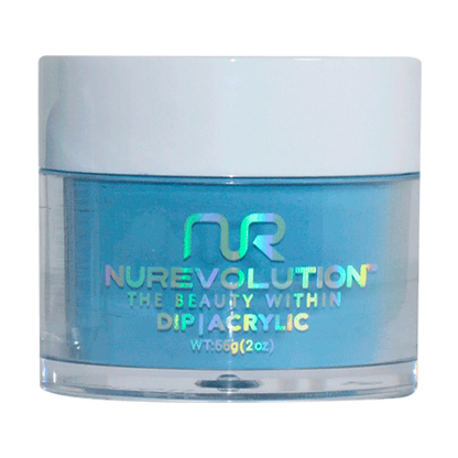 NuRevolution Trio Dip/Acrylic Powder 126 Feeling Bleu