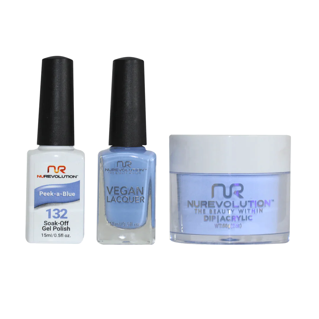 NuRevolution Trio set 132 Peek-A-Blue