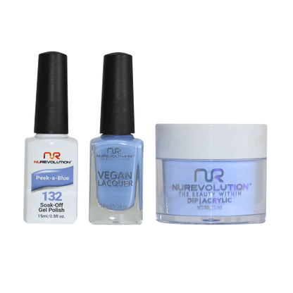 NuRevolution Trio set 132 Peek-A-Blue