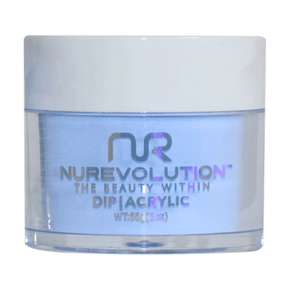 NuRevolution Trio Dip/Acrylic Powder 132 Peek-a-Blue