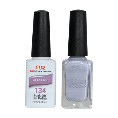 NuRevolution Trio Duo Gel &amp; Lacquer 134 La La Land