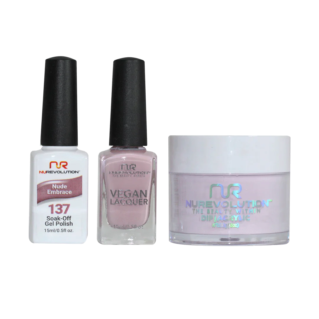 NuRevolution Trio set 137 Nude Embrace