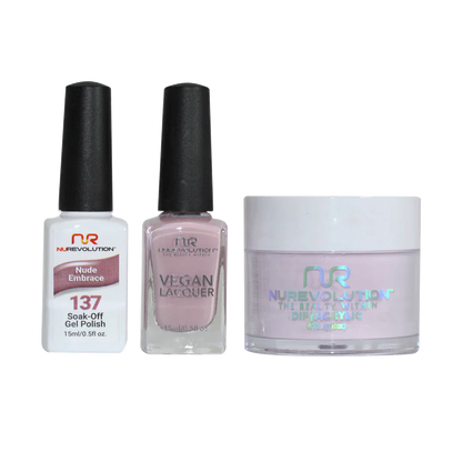 NuRevolution Trio set 137 Nude Embrace