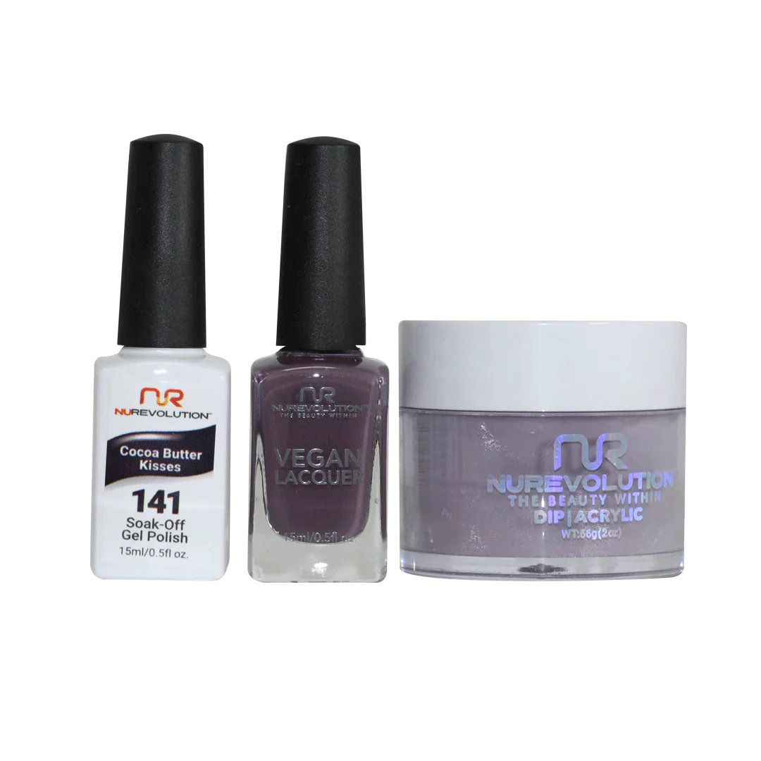 NuRevolution Trio set 141 Cocoa Butter Kisses