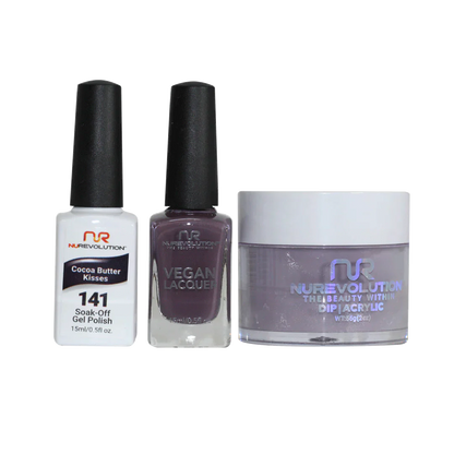 NuRevolution Trio set 141 Cocoa Butter Kisses