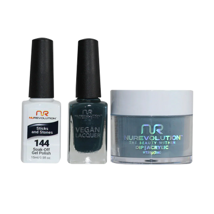 NuRevolution Trio set 144 Stick And Stone