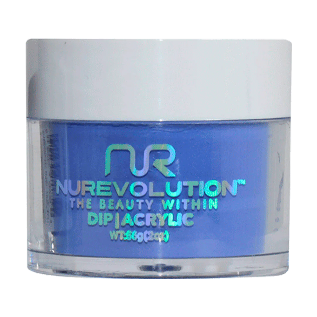 NuRevolution Trio Dip/Acrylic Powder 145 Blue Me Away