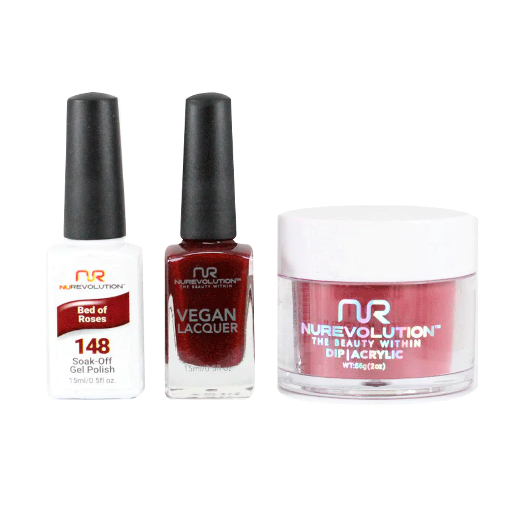 NuRevolution Trio set 148 Bed Of Roses