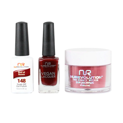 NuRevolution Trio set 148 Bed Of Roses