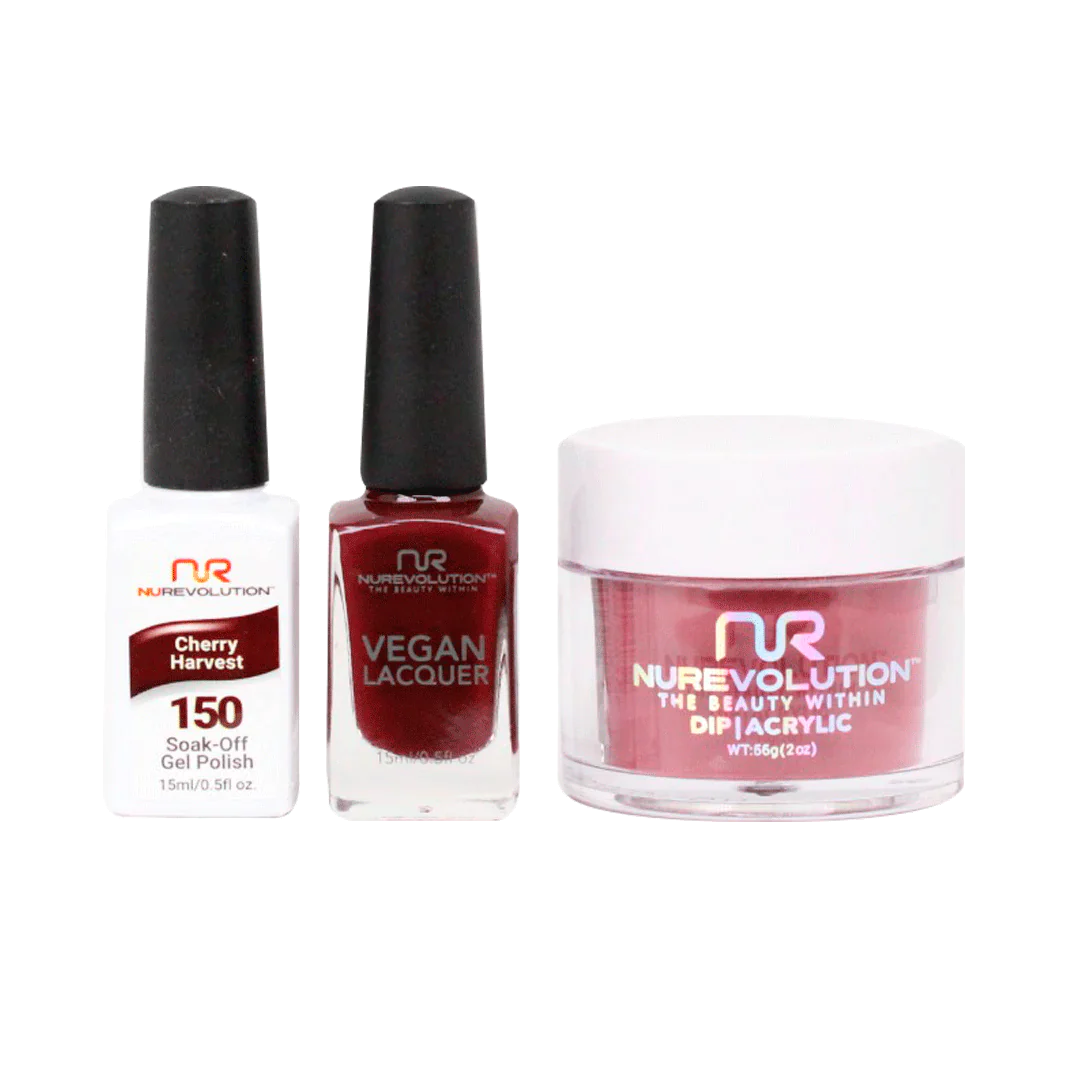 NuRevolution Trio set 150 Cheery Harvest