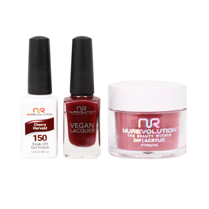 NuRevolution Trio set 150 Cheery Harvest