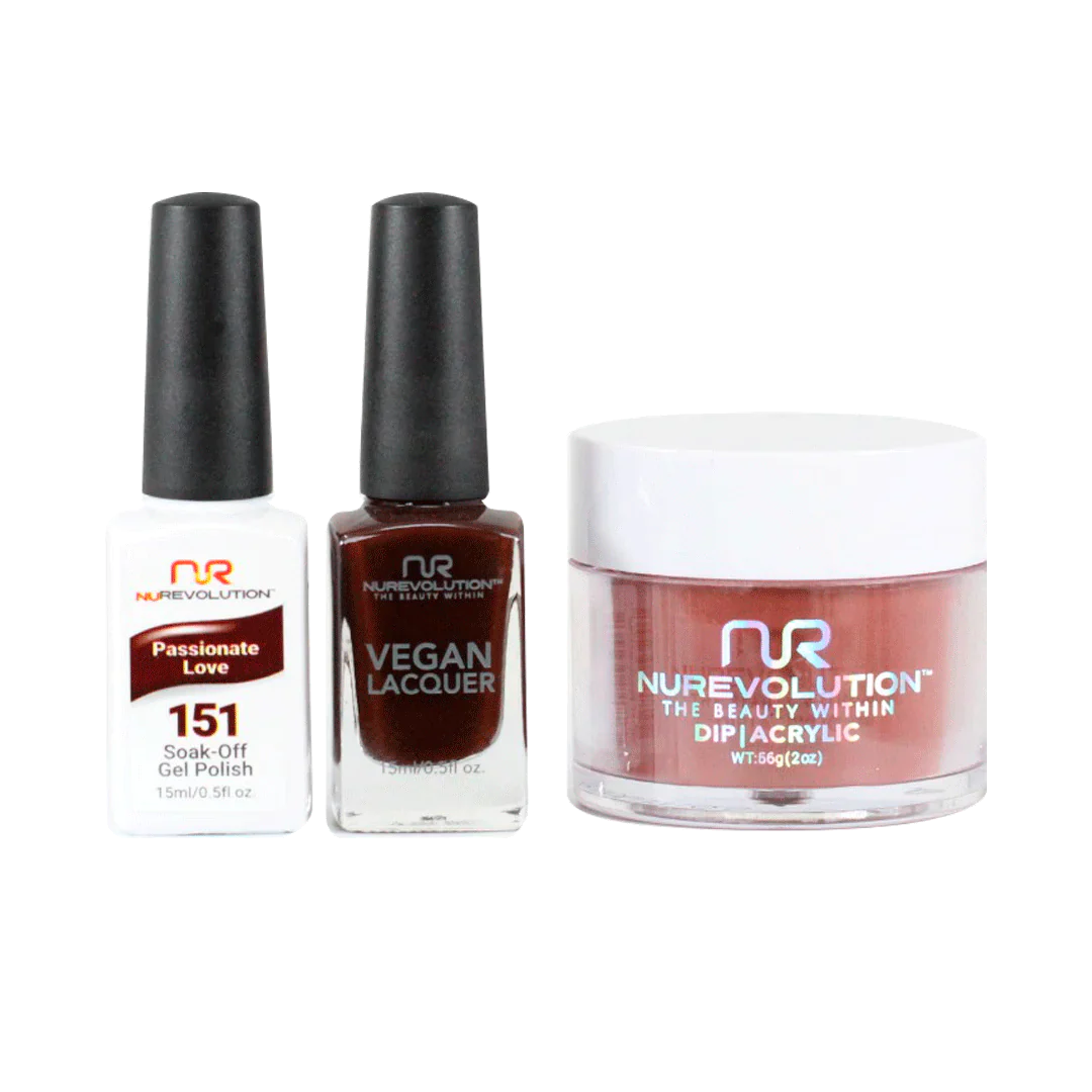 NuRevolution Trio set 151 Passionate Love