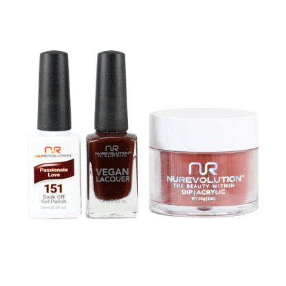 NuRevolution Trio set 151 Passionate Love