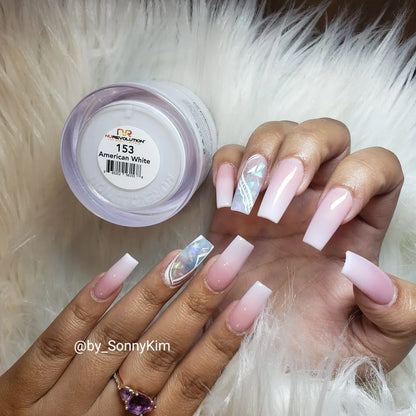 NuRevolution Trio Dip/Acrylic Powder 153 American White