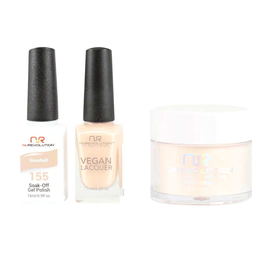 NuRevolution Trio set 155 Seashell