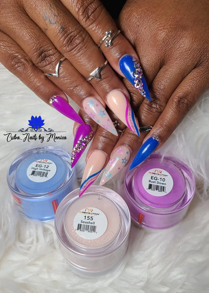 NuRevolution Trio Dip/Acrylic Powder 155 Seashell