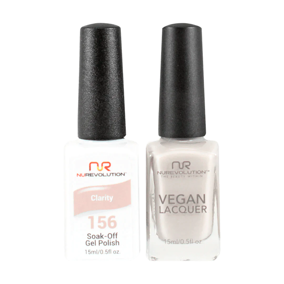 NuRevolution Trio Duo Gel &amp; Lacquer 156 Clarity