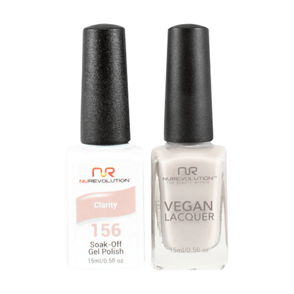 NuRevolution Trio Duo Gel &amp; Lacquer 156 Clarity