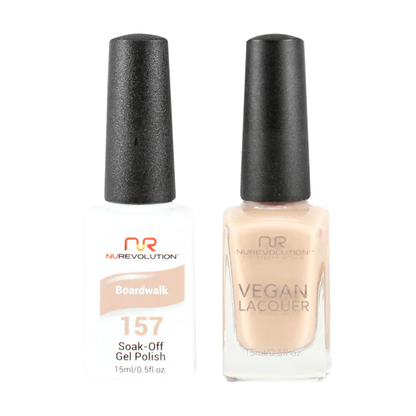 NuRevolution Trio Duo Gel &amp; Lacquer 157 Boardwalk