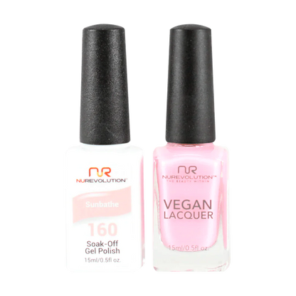 NuRevolution Trio Duo Gel &amp; Lacquer 160 Sunbathe