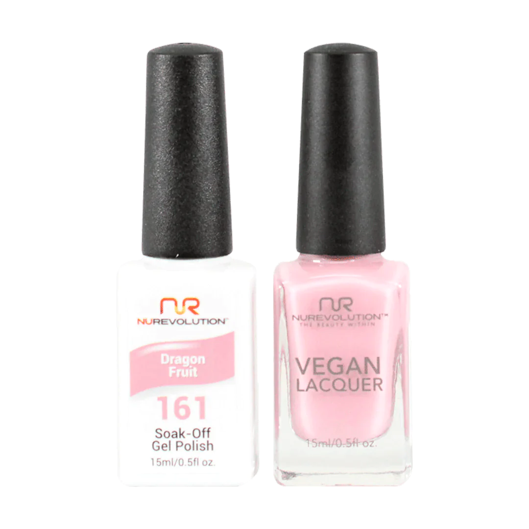 NuRevolution Trio Duo Gel &amp; Lacquer 161 Dragon Fruit