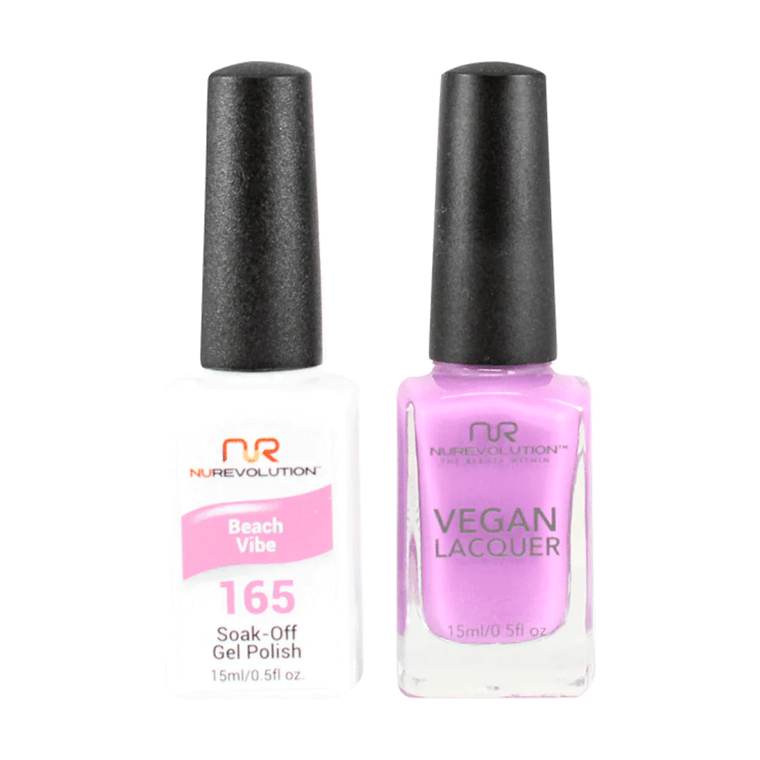 NuRevolution Trio Duo Gel &amp; Lacquer 165 Beach Vibe