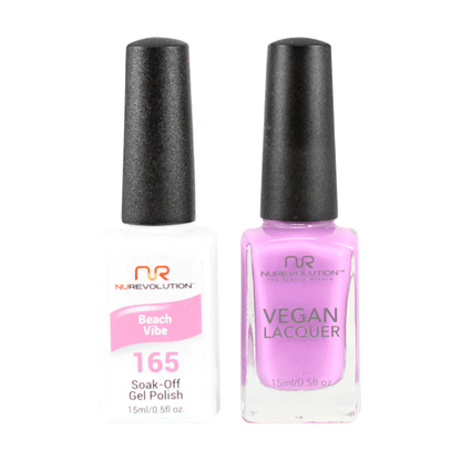 NuRevolution Trio Duo Gel &amp; Lacquer 165 Beach Vibe